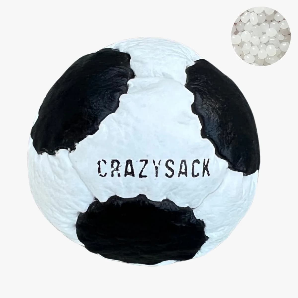 14-Panel Netbag (Footbag) – für Footbag Net, Training & Freestyle (Schwarz-Weiss)